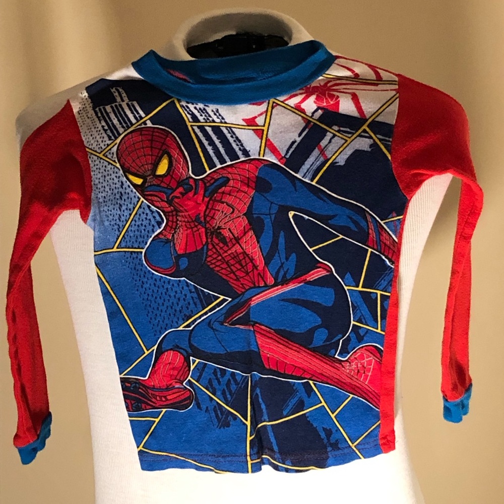 Child Spider-Man Themed Long Sleeve T-Shirt